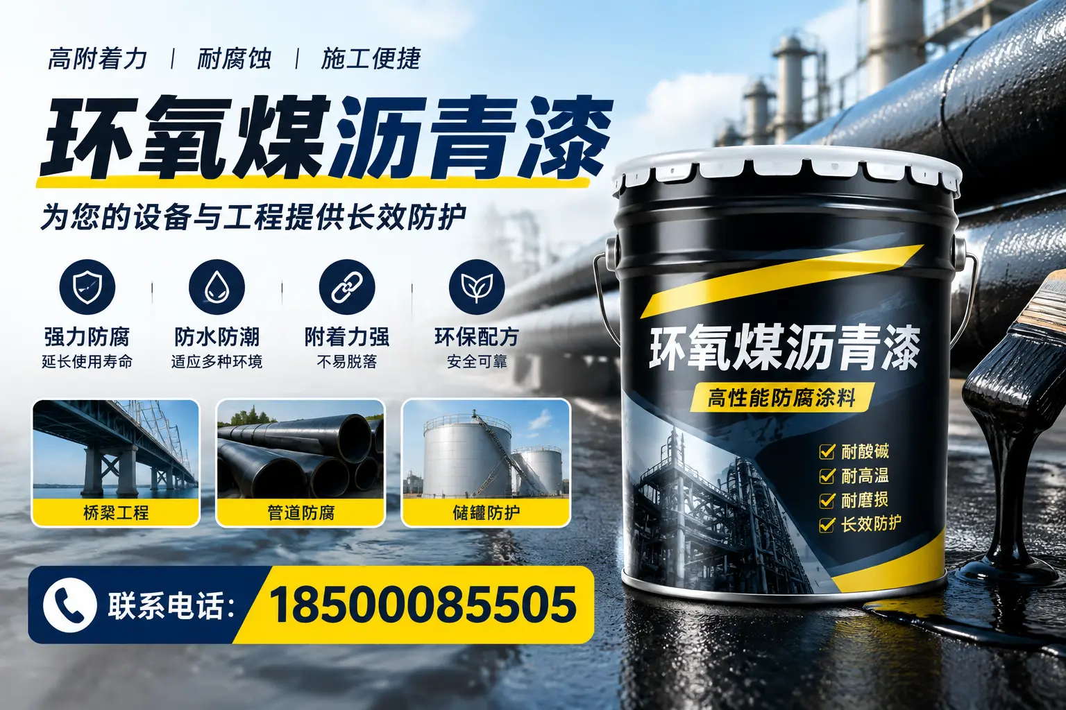 环氧煤沥青漆与其他涂料的对比分析，助力徐州企业决策